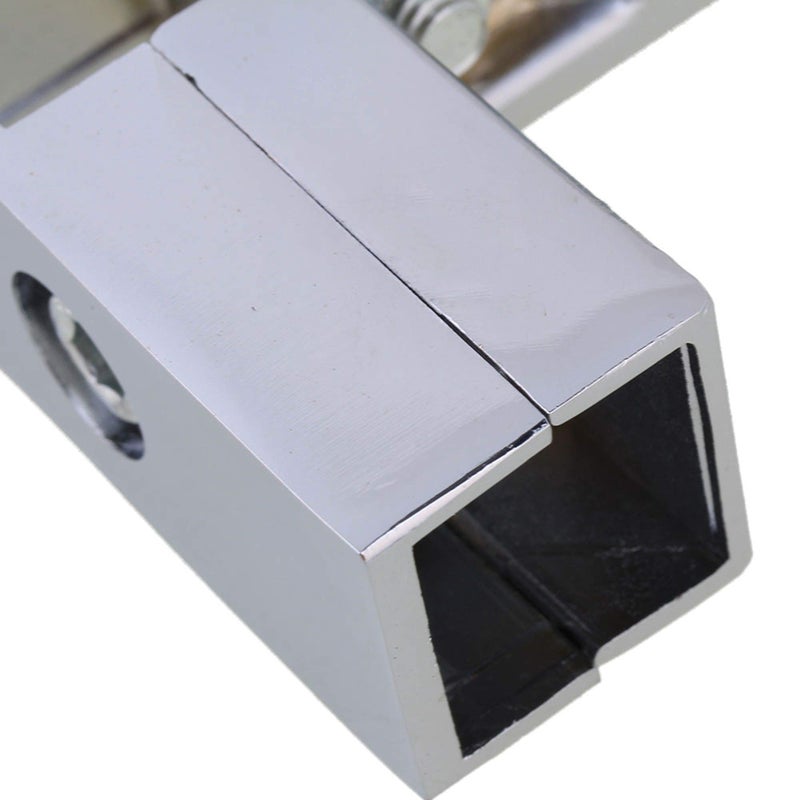RDEXP Aluminum Alloy 3 Way L Shape Square Tube Clamp Tube Connector Pipe Fittings - Image 5